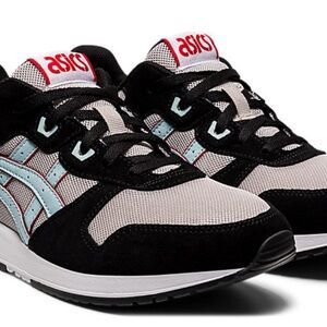 New ASICS Men’s Lyte Classic Oyster Grey/ Aqua Angel Sneaker size 13 with box